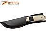 Cuchillo para Desollar Martins Nature 9cm Canva Jabalí (Bolsa de Cuero)