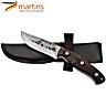 Cuchillo para Desollar Martins Nature 9cm Pau Santo Jabalí (Bolsa de Cuero)