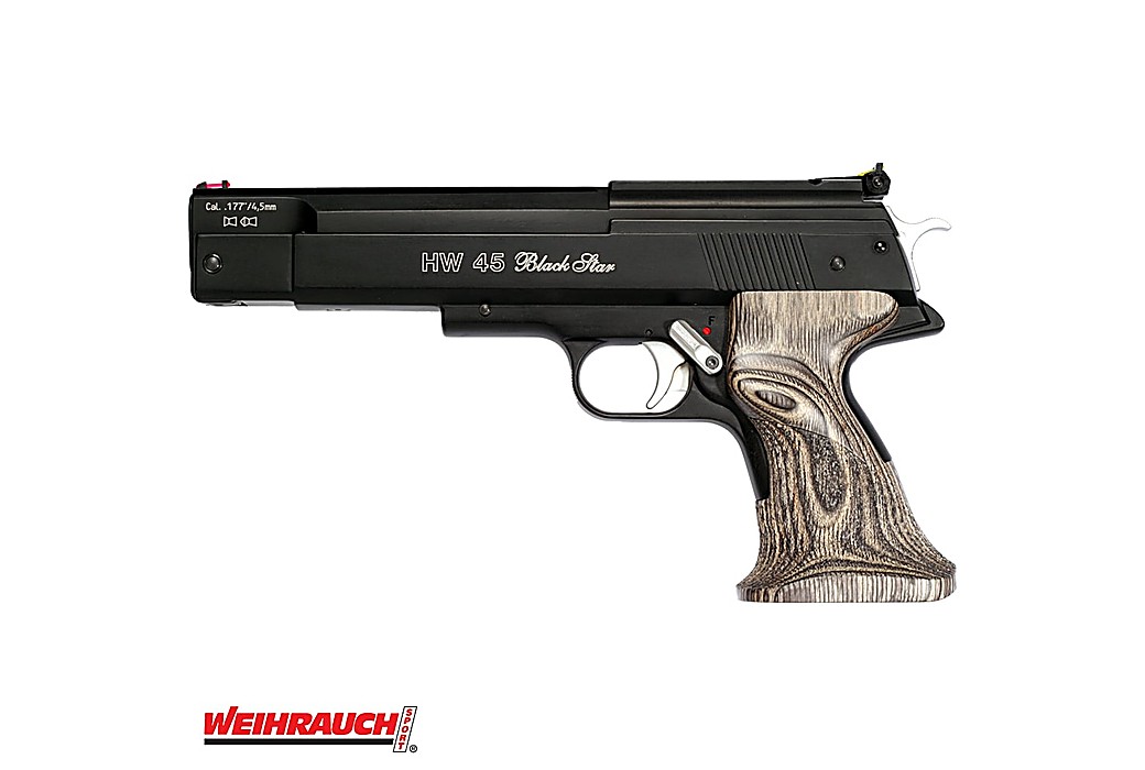 PISTOLA WEIHRAUCH HW 45 BLACK STAR