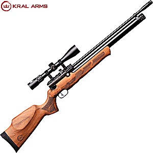 Carabina PCP Kral Arms Puncher Mega Walnut