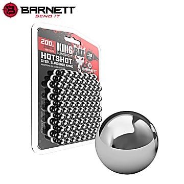 Barnett King Rat Hotshot Steel Slingshot Ammo 9.5mm (.38) 200pcs