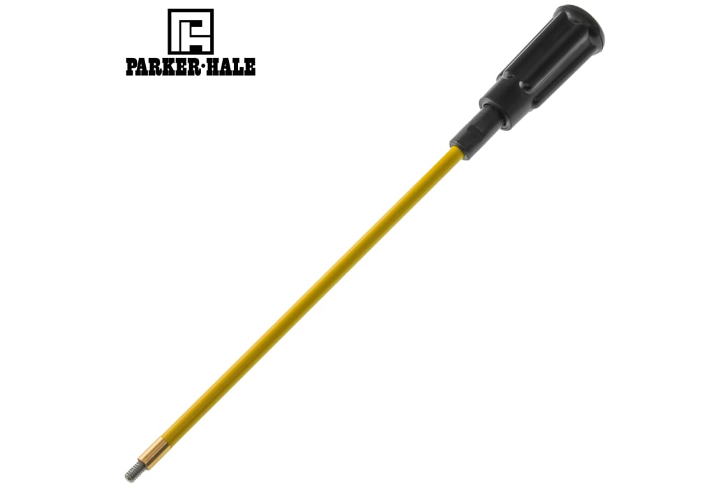 Parker-Hale Tubed Pistol Rod 26cm (10") 6.86mm (.270) Male Spinning Handle Black and Yellow
