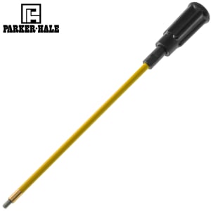 Parker-Hale Tubed Pistol Rod 26cm (10") 6.86mm (.270) Male Spinning Handle Black and Yellow