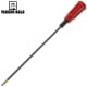 Tige de Nettoyage Tubulaire Pistolet Parker-Hale 26cm (10") 5.50mm (.22) Mâle Poignée Rotative Rouge Gris