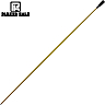 Tige de Nettoyage Tubulaire Parker-Hale 112cm (44") 6.86mm (.270) Mâle Poignée Rotative Noir Jaune