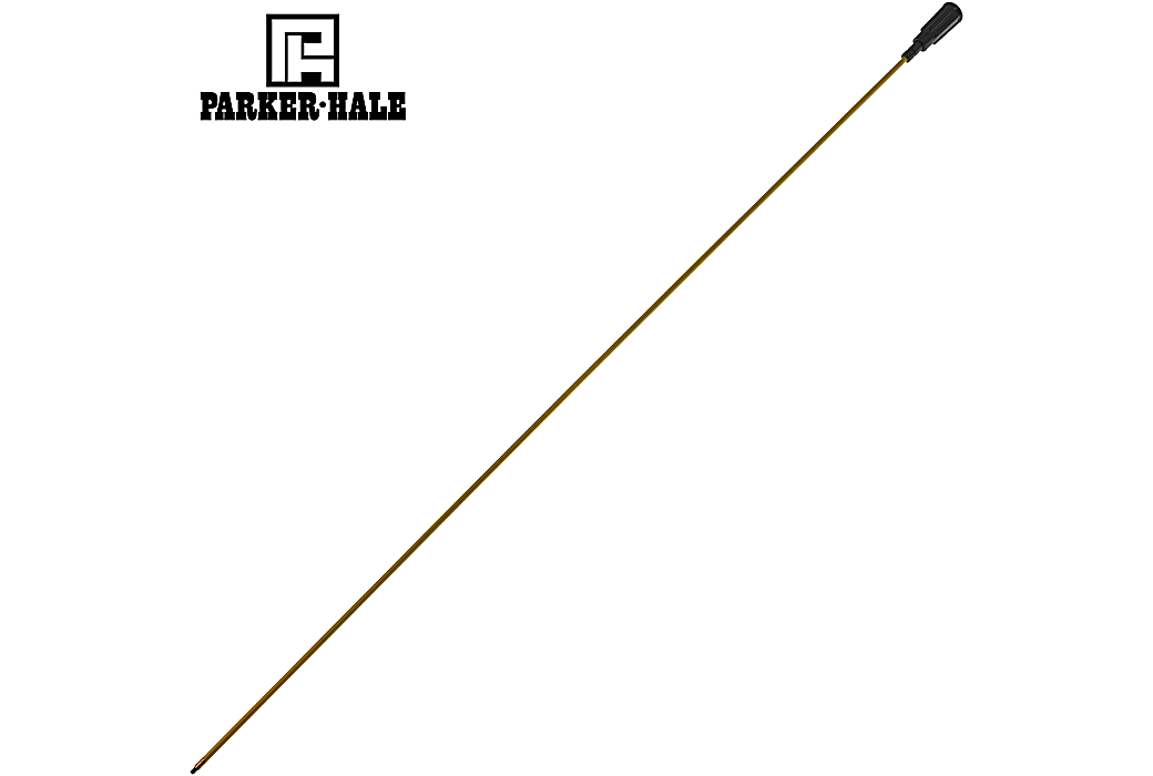 Varilla de Limpieza Tubular Parker-Hale 112cm (44") 6.86mm (.270) Macho Mango Giratorio Negro Amarillo