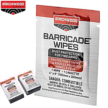 Lingettes Antirouille Barricade Birchwood Casey 25pcs