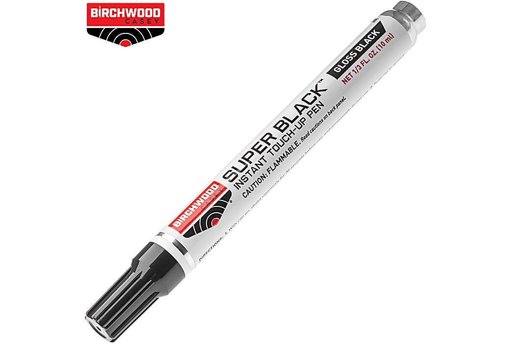 Marcador de Retoque Instantâneo Preto Brilho Birchwood Casey Super Black 10ml