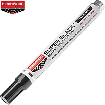 Marcador de Retoque Instantáneo Negro Mate Birchwood Casey Super Black 10 ml