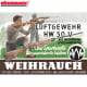 Air Rifle Weihrauch HW 50 S 75 Years Jubilee Laminated Blue