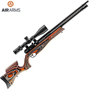 PCP Air Rifle Air Arms S510 Ultimate Sporter XS Xtra Laminate Orange