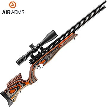Carabina PCP Air Arms S510 Ultimate Sporter XS Xtra Laminado Naranja