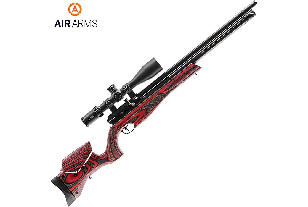 PCP Air Rifle Air Arms S510 Ultimate Sporter XS Xtra Laminate Red