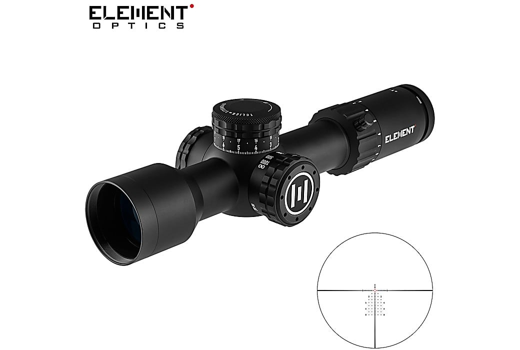 Visor Element Optics Theos 2-10x42 FFP MRAD MPR-1D Negro