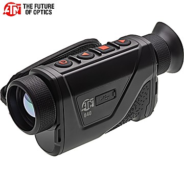 Monoculaire Vision Thermique ATN BlazeHunter 635 LRF 2.5-20x 35mm OLED 640x512 12 µm