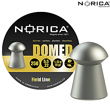 Munitions Norica Domed Field Line 5.50mm (.22) 250pcs