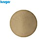 Parche de Blanco Marrón Kruger Ø35mm 500Pcs