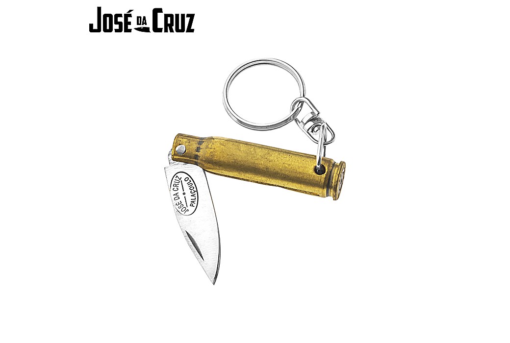 Couteau de Poche Porte-clés José da Cruz Coque Acier au Carbone 4cm Petit