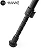 Bipode Hawke Pro Fibra de Carbono 20-28cm (8-11") Notched Lever Lock Tilt Picatinny