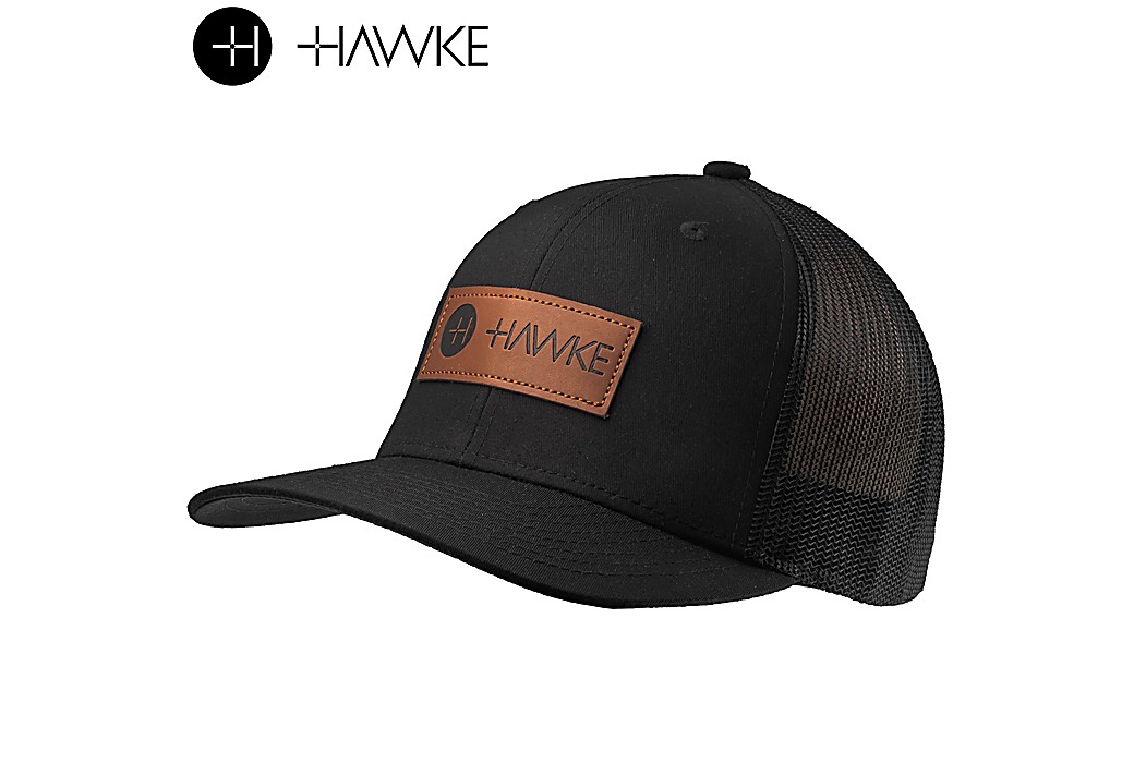 Casquette Ajustable Hawke Trucker Noir
