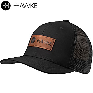 Hawke Black Trucker Adjustable Cap