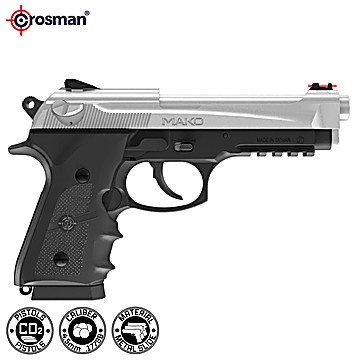 Pistola CO2 Crosman CM9B Mako Blowback