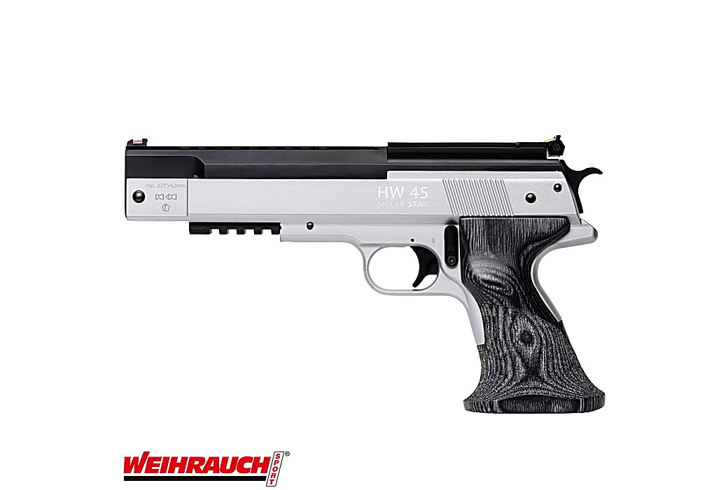 Pistola Weihrauch HW 45 Silver Star