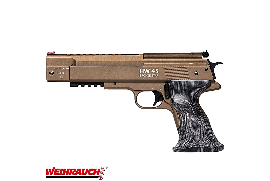 Pistolet Weihrauch HW 45 Bronze Star
