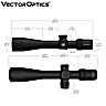 Scope Vector Optics Veyron 6-24x44 IR FFP MPR-V5