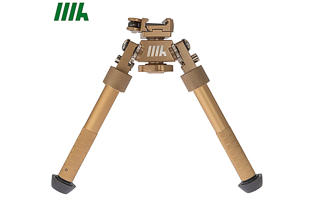 Bipied Mundilar Airguns AGN Tilt Picatinny 15-23cm (6-9") FDE