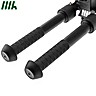 Bipode Mundilar Airguns AGN Tilt Picatinny 15-23cm (6-9") Negro