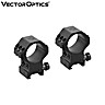 Monturas Vector Optics X-Accu 2Pcs 30mm Picatinny de Elevación Ajustable (32-38mm)