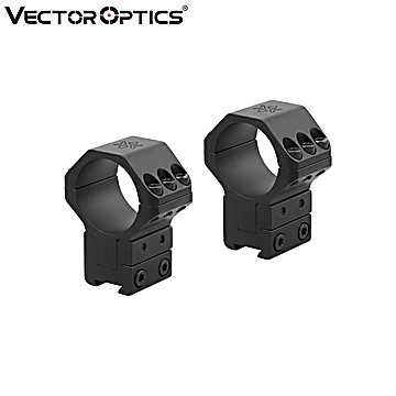 Monturas Vector Optics X-Accu 2Pcs 30mm 9-11mm Dovetail de Elevación Ajustable (35-41mm)