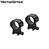 Montagens Vector Optics X-Accu 2Pcs 34mm Weaver/Picatinny Elevação Ajustável (34.5-40.5mm)