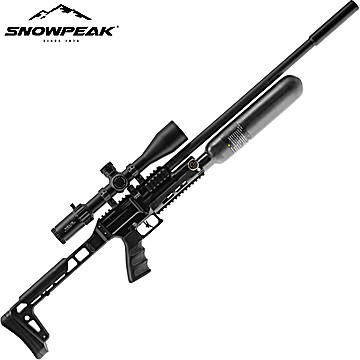 Carabine PCP Snowpeak | Artemis Mercury AP1000TB Bouteille en Fibre de Carbone