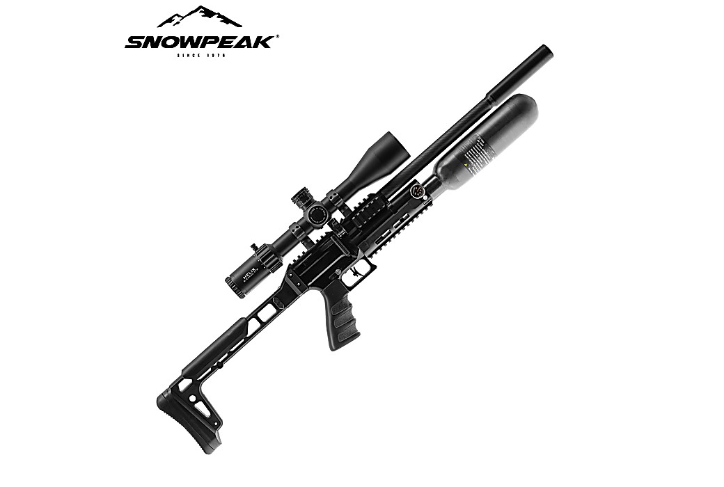 PCP Air Rifle Snowpeak | Artemis Mercury Compact AP900TB Carbon Fiber Bottle