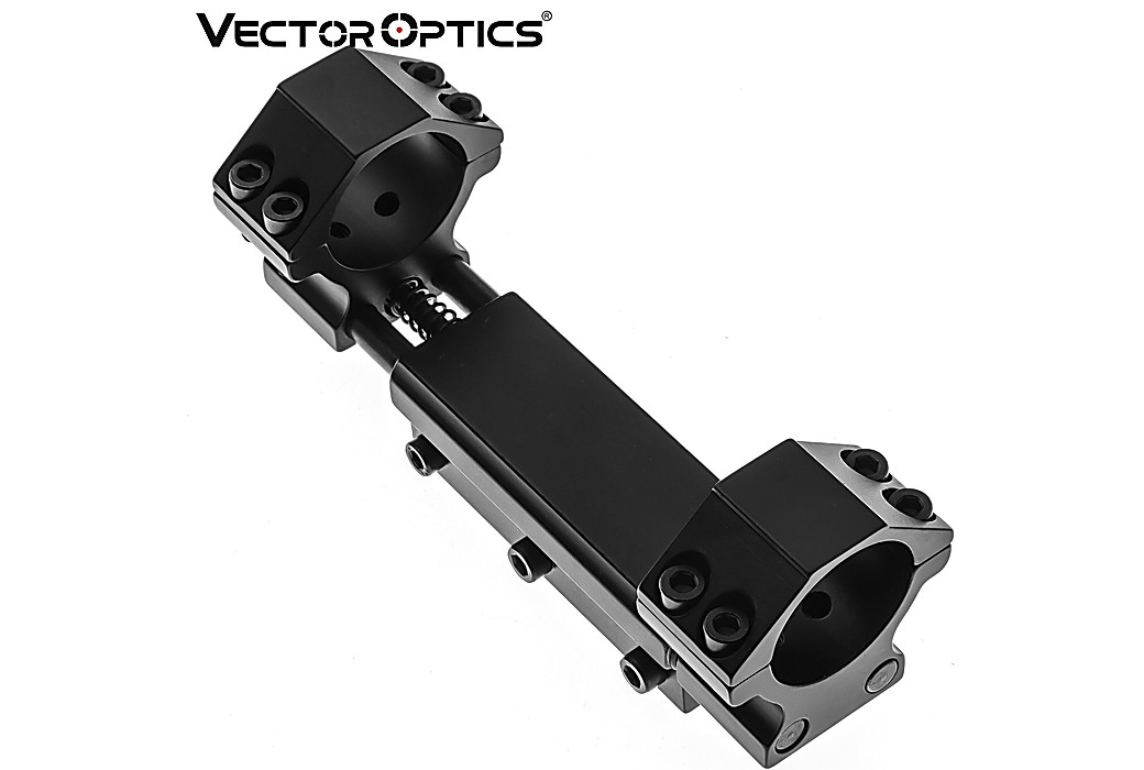 Vector Optics ZR Kickback Reducing High Mount 1"/30mm 9-11mm Dovetail