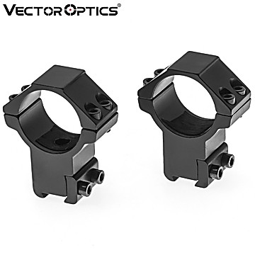 Monturas Altos Vector Optics 2Pcs 30mm 9-11mm High Dovetail Rings