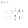Scope Delta Optical Stryker HD 5-50X56 SFP (DLS-2 MOA)