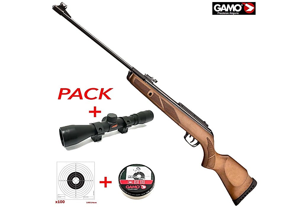 CARABINE À PLOMB GAMO HUNTER 440 PACK FEELINGS