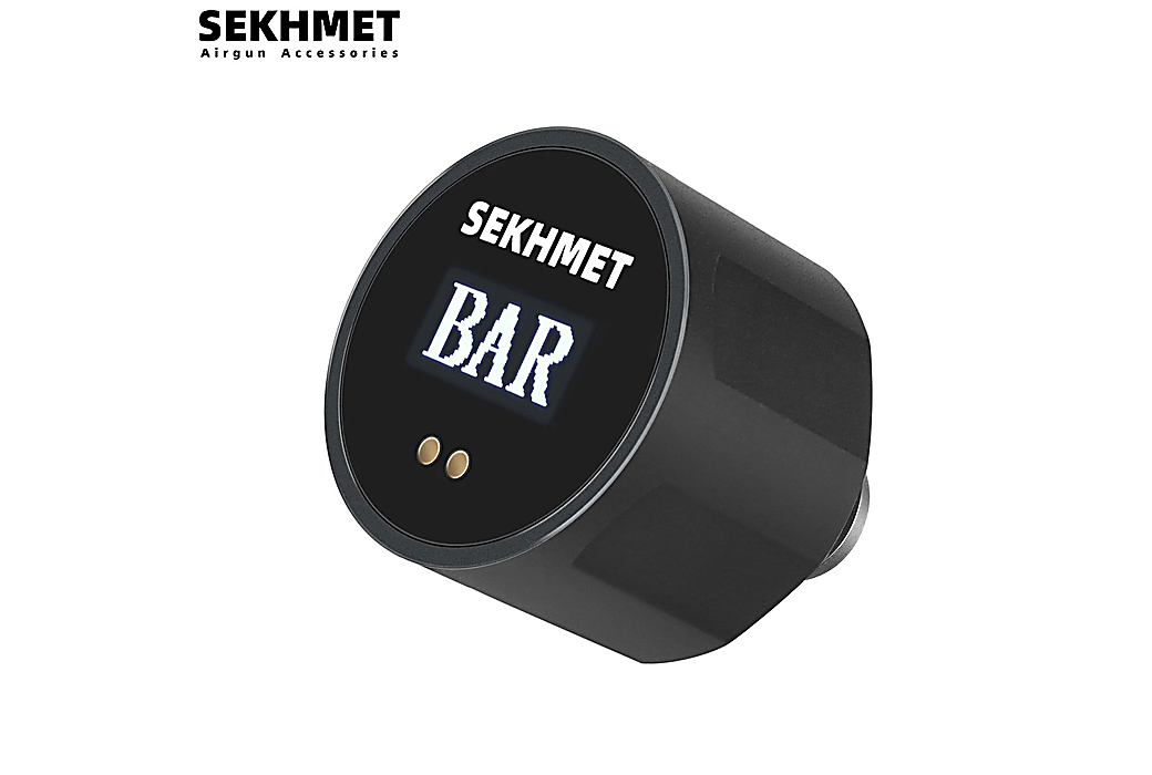 Manomètre Pression Digital SEKHMET SmartGauge 25.5mm OLED 1/8 BSP 300 BAR