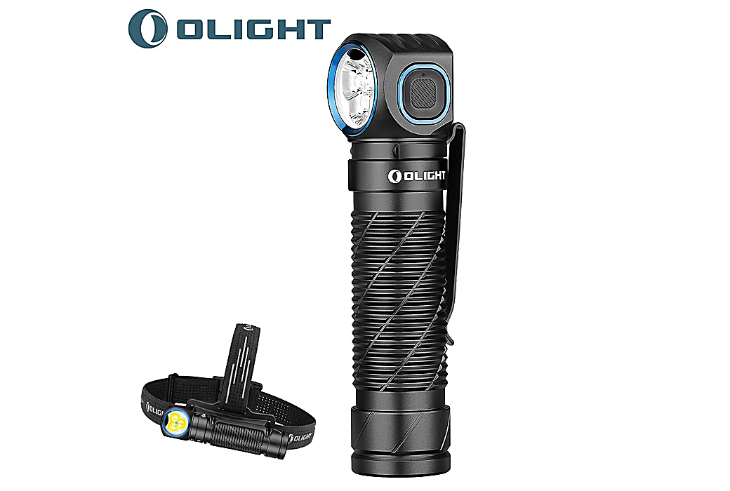 Linterna Frontal Olight Perun 3 LED 3000 Lúmenes Negro