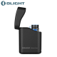 Kit Lampe Torche Olight Baton 4 Premium Edition LED 1000 lumens + Chargeur Wireless Noir Bleu