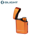 Olight Baton 4 Premium Edition Flashlight LED 1300 Lumens + Wireless Charger Orange