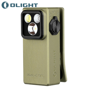 Olight Oclip Ultra Flashlight LED 530 Lumens Clip-On Olive Green