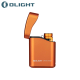 Kit Lampe Torche Olight Baton 4 Premium Edition LED 1000 lumens + Chargeur Wireless Orange