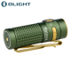 Kit Lanterna Olight Baton 4 Premium Edition LED 1000 Lumens + Carregador Wireless Verde OD