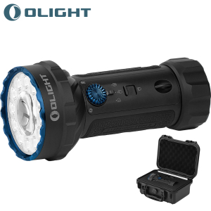 Lanterna Olight Marauder Mini 2 LED 10000 Lúmens Preto + Mala de Transporte
