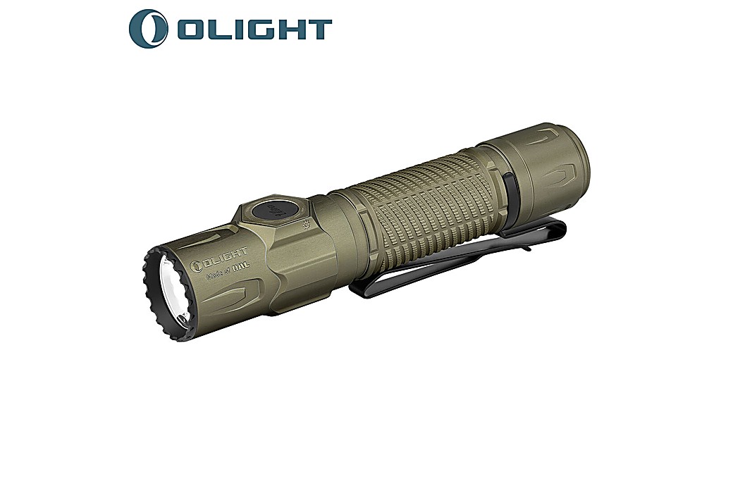 Olight Warrior Ultra Tactical Flashlight LED 2500 Lumens Olive Green