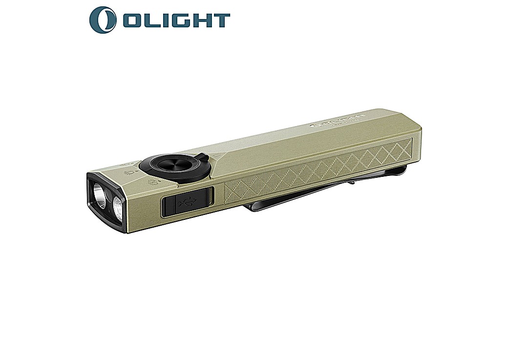 Olight ArkPro Ultra Flashlight LED 1700 Lumens Olive Green